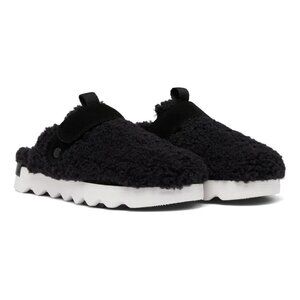 Sorel $150 Viibe Clog Cozy Black/Sea Salt Sz 10 NIB!